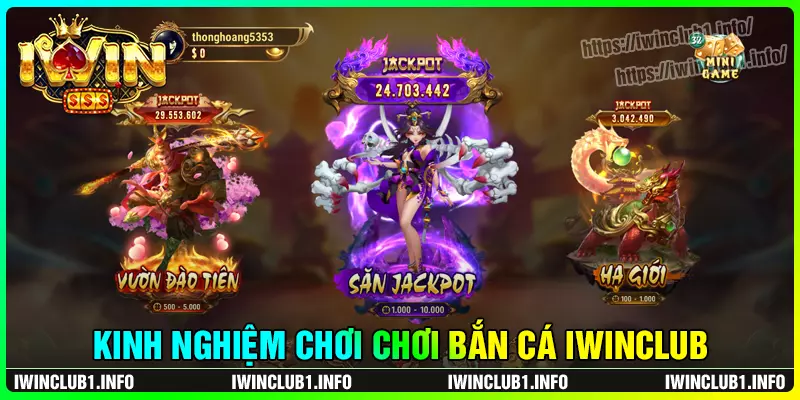 Kinh nghiệm bắn cá iwinclub cực hay cho tân thủ