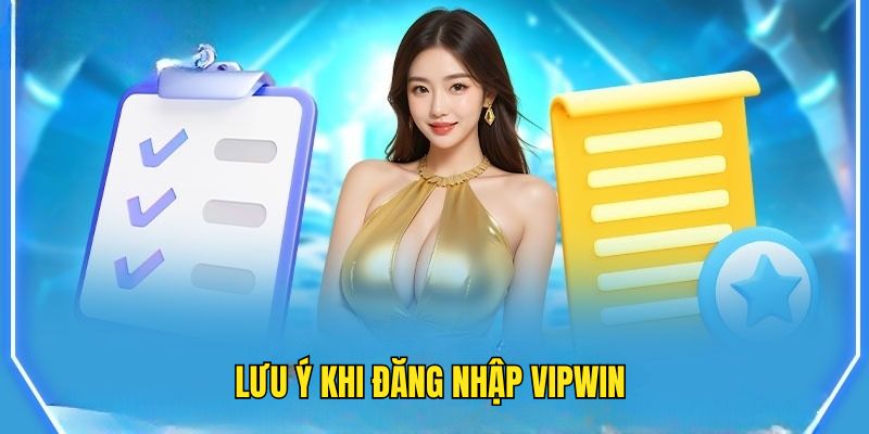 Lưu ý khi đăng nhập tài khoản