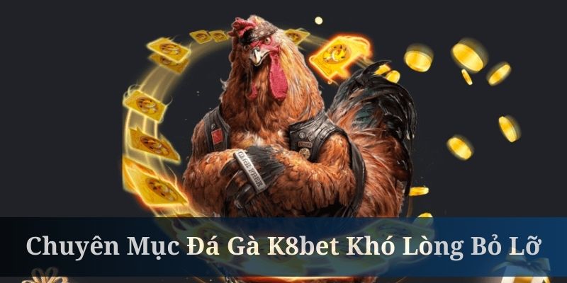 Khám phá sảnh đá gà K8BET qua những kèo cược hot